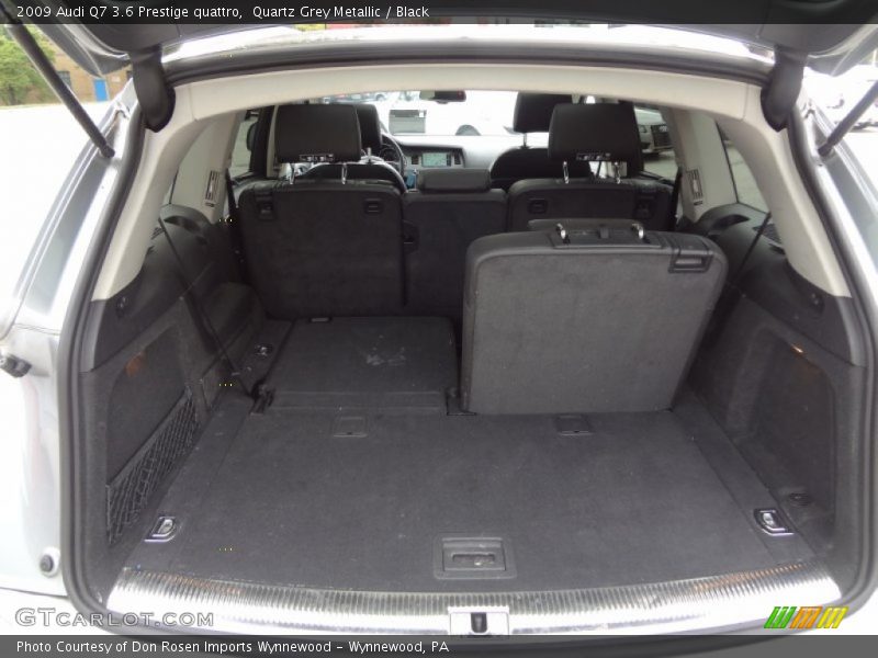 Quartz Grey Metallic / Black 2009 Audi Q7 3.6 Prestige quattro