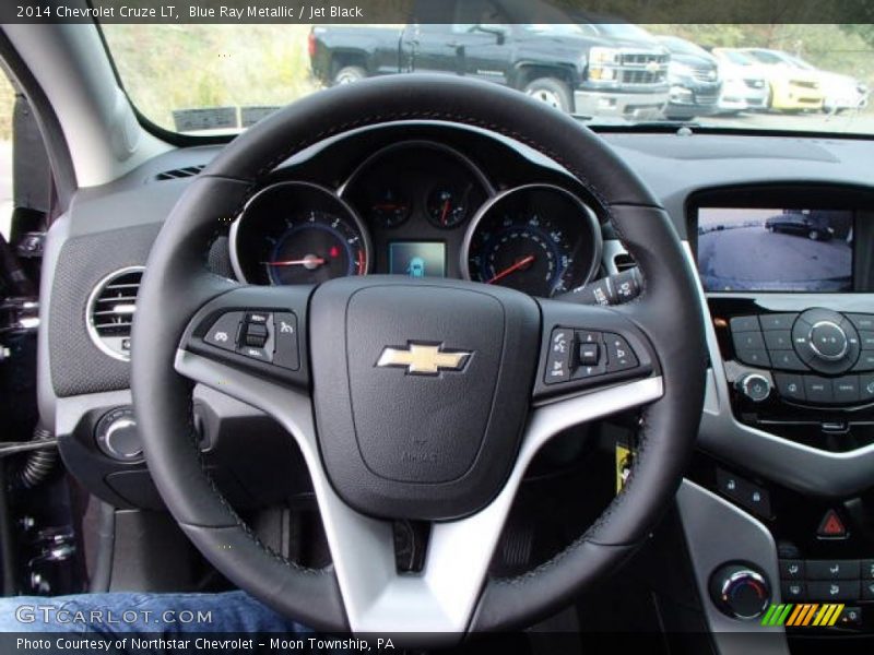 Blue Ray Metallic / Jet Black 2014 Chevrolet Cruze LT
