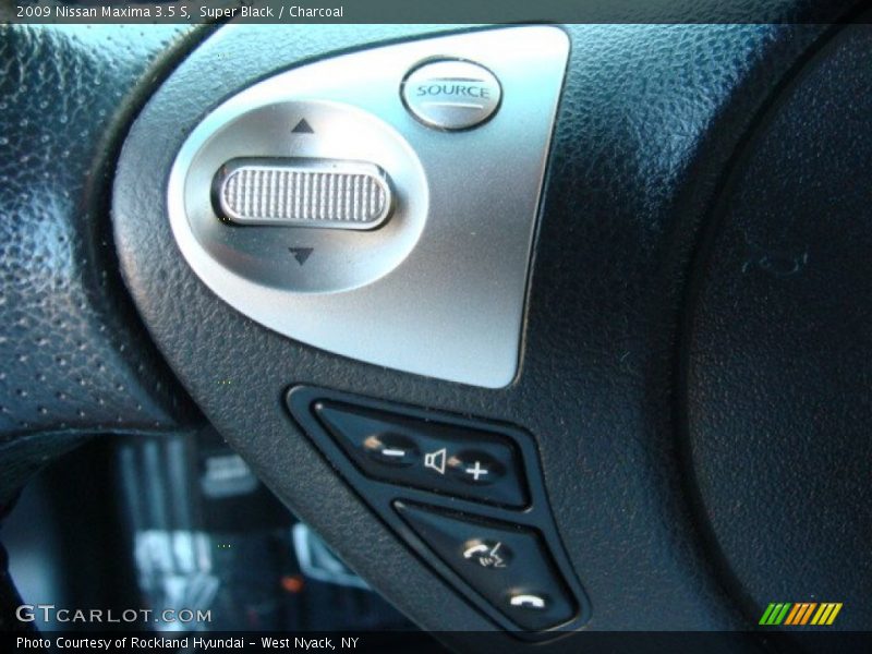 Super Black / Charcoal 2009 Nissan Maxima 3.5 S