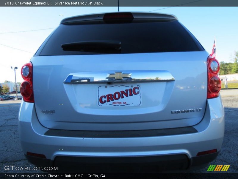 Silver Ice Metallic / Jet Black 2013 Chevrolet Equinox LT