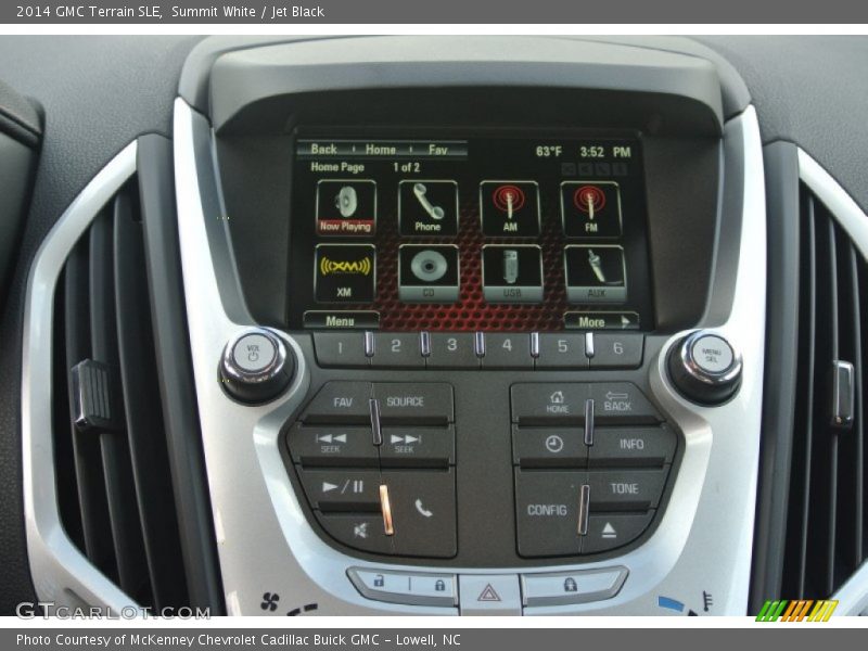 Summit White / Jet Black 2014 GMC Terrain SLE