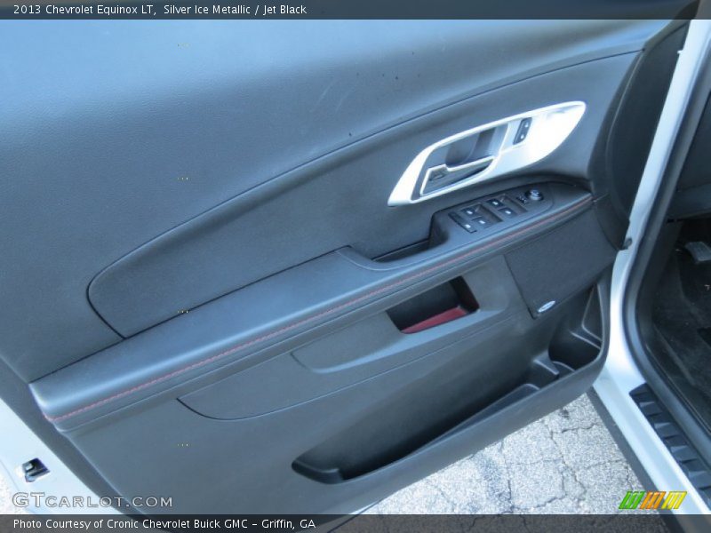 Silver Ice Metallic / Jet Black 2013 Chevrolet Equinox LT