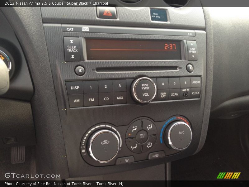 Super Black / Charcoal 2013 Nissan Altima 2.5 S Coupe