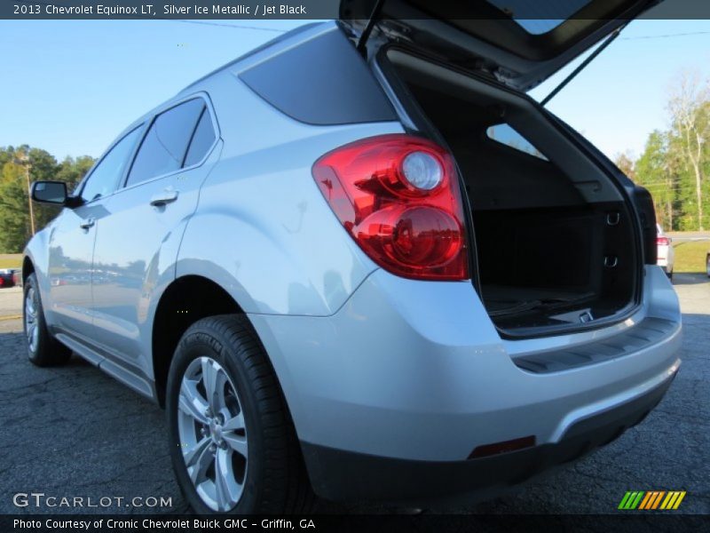 Silver Ice Metallic / Jet Black 2013 Chevrolet Equinox LT