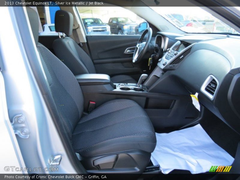 Silver Ice Metallic / Jet Black 2013 Chevrolet Equinox LT
