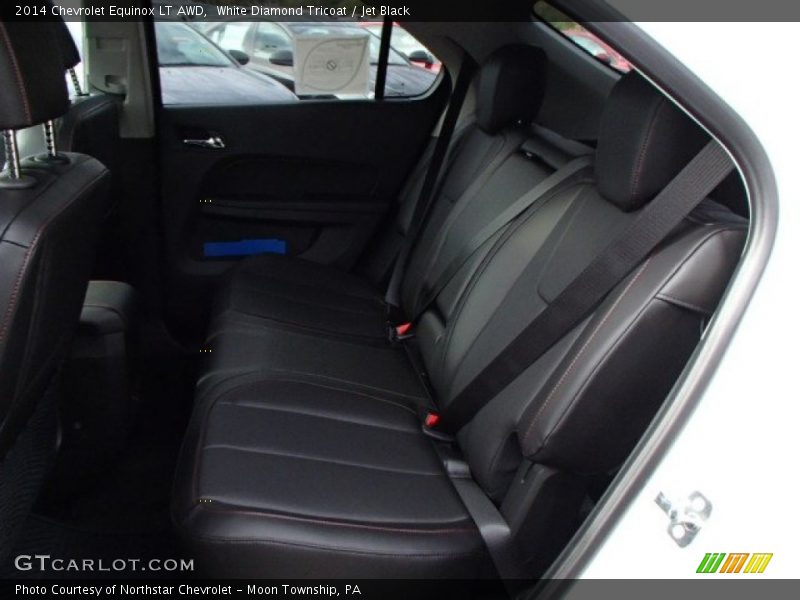 White Diamond Tricoat / Jet Black 2014 Chevrolet Equinox LT AWD
