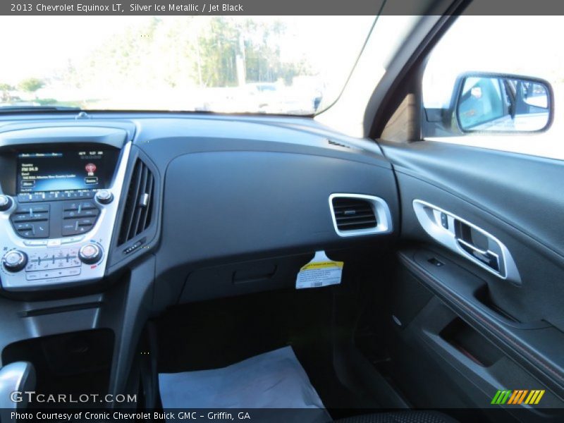 Silver Ice Metallic / Jet Black 2013 Chevrolet Equinox LT