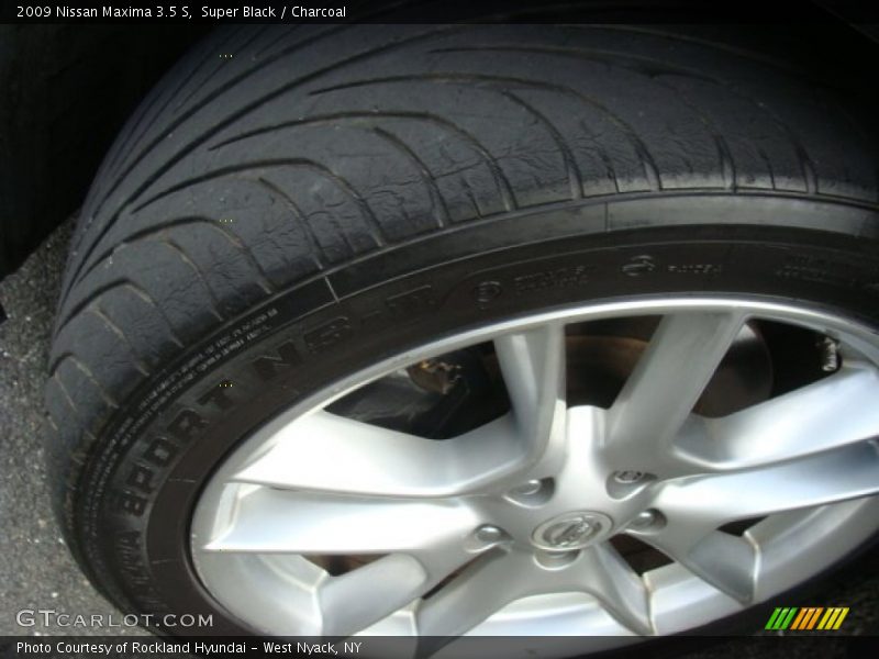 Super Black / Charcoal 2009 Nissan Maxima 3.5 S
