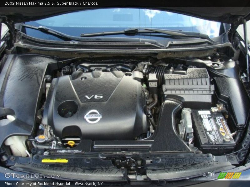 Super Black / Charcoal 2009 Nissan Maxima 3.5 S