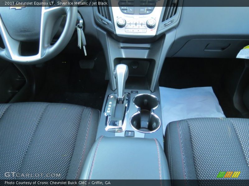 Silver Ice Metallic / Jet Black 2013 Chevrolet Equinox LT