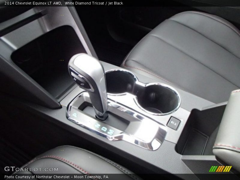 White Diamond Tricoat / Jet Black 2014 Chevrolet Equinox LT AWD