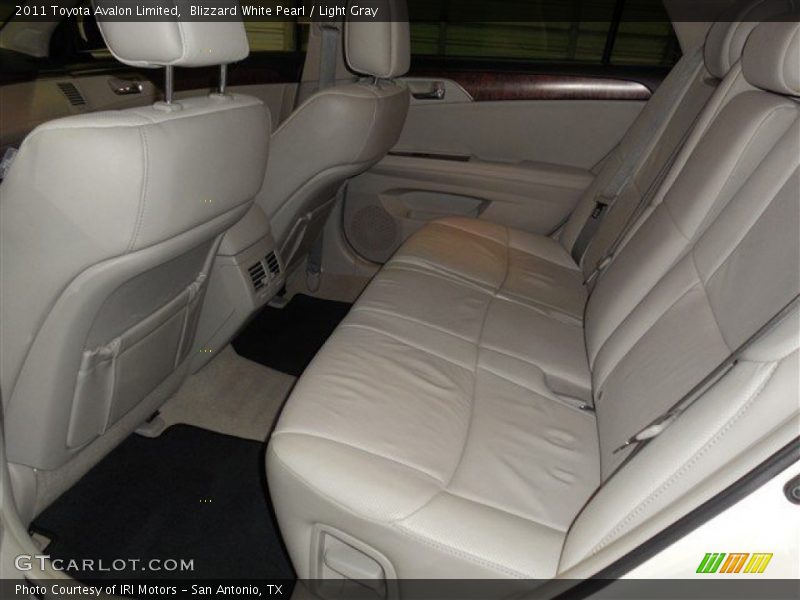 Blizzard White Pearl / Light Gray 2011 Toyota Avalon Limited