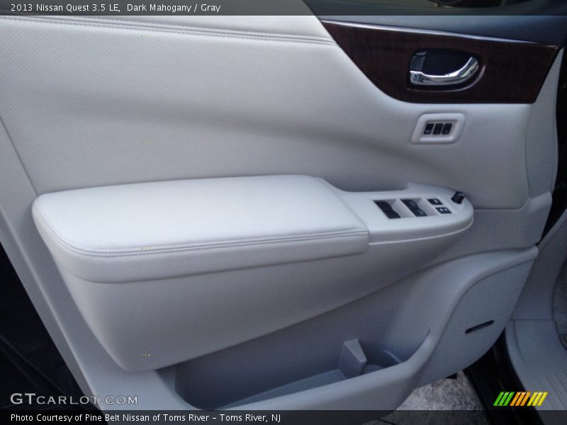 Dark Mahogany / Gray 2013 Nissan Quest 3.5 LE