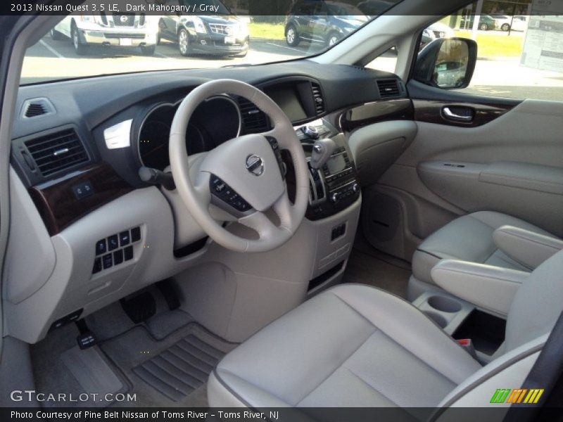 Dark Mahogany / Gray 2013 Nissan Quest 3.5 LE