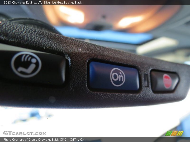 Silver Ice Metallic / Jet Black 2013 Chevrolet Equinox LT