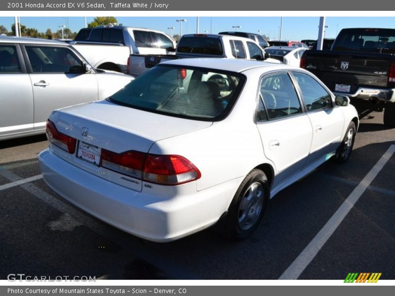 Taffeta White / Ivory 2001 Honda Accord EX V6 Sedan