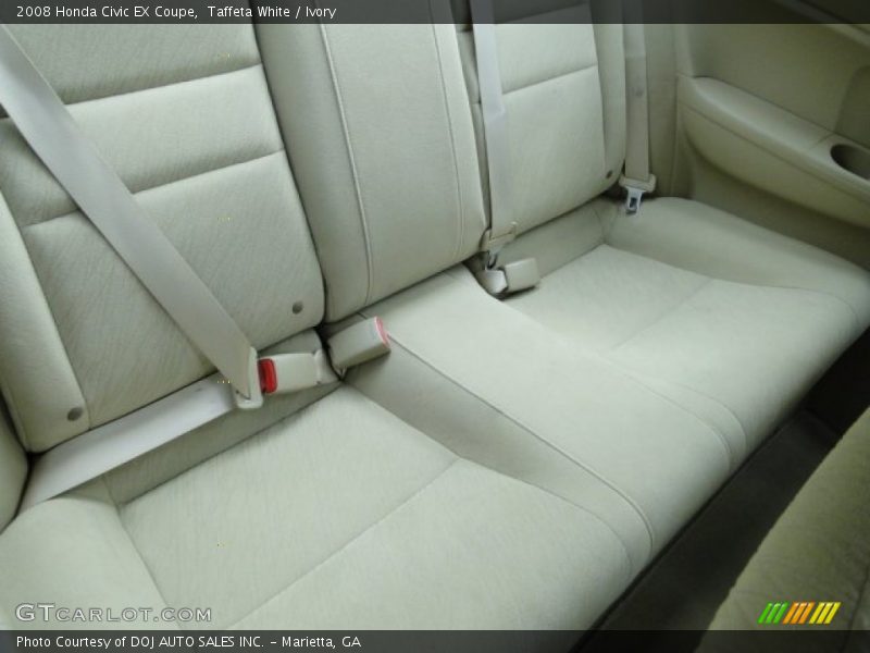 Taffeta White / Ivory 2008 Honda Civic EX Coupe