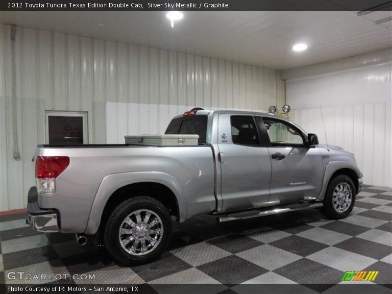 Silver Sky Metallic / Graphite 2012 Toyota Tundra Texas Edition Double Cab