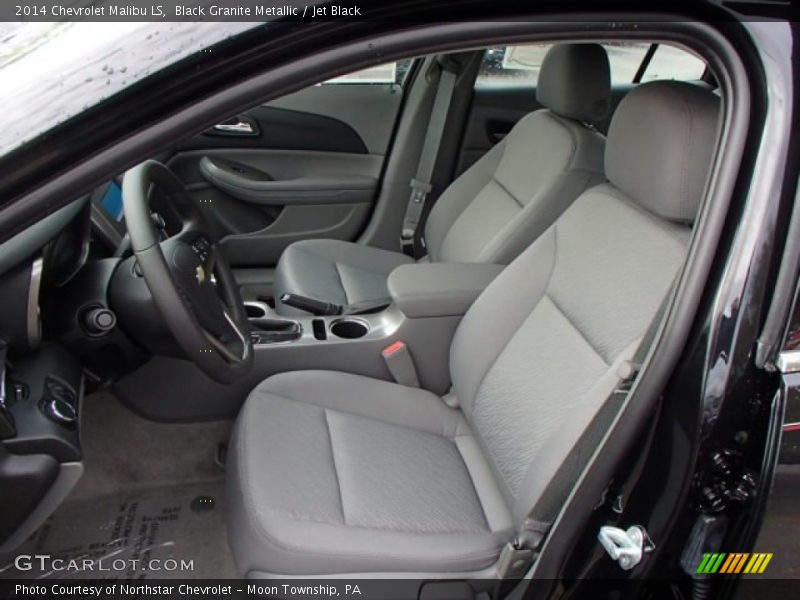 Black Granite Metallic / Jet Black 2014 Chevrolet Malibu LS