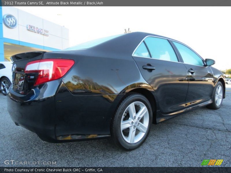 Attitude Black Metallic / Black/Ash 2012 Toyota Camry SE
