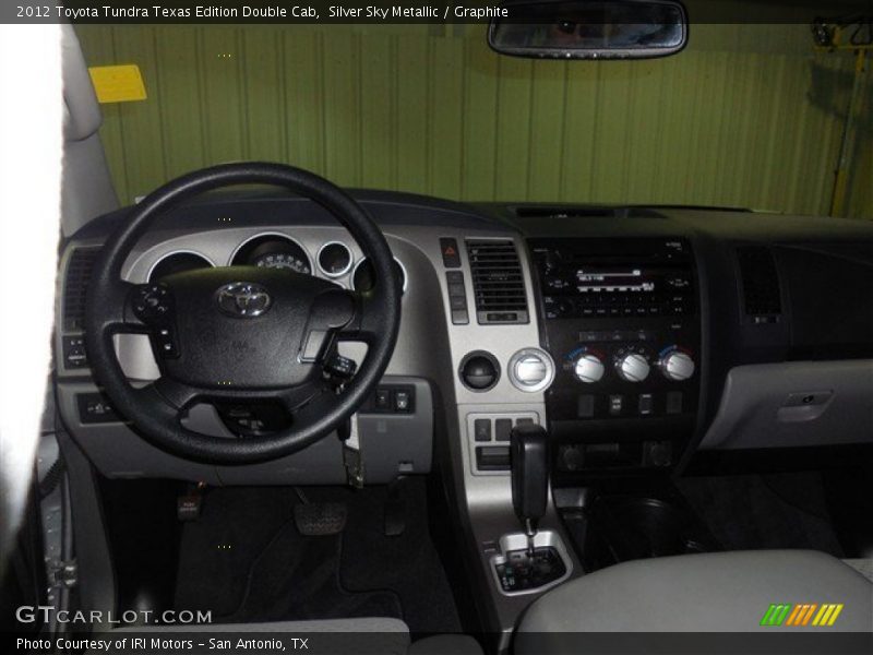 Silver Sky Metallic / Graphite 2012 Toyota Tundra Texas Edition Double Cab