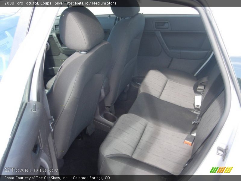 Silver Frost Metallic / Medium Stone 2008 Ford Focus SE Coupe