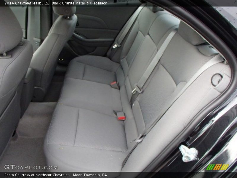Black Granite Metallic / Jet Black 2014 Chevrolet Malibu LS