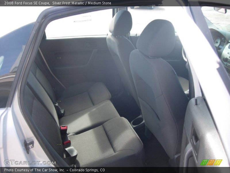 Silver Frost Metallic / Medium Stone 2008 Ford Focus SE Coupe