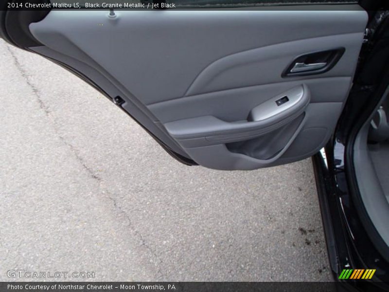 Black Granite Metallic / Jet Black 2014 Chevrolet Malibu LS