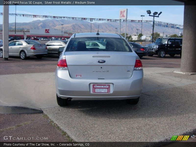 Silver Frost Metallic / Medium Stone 2008 Ford Focus SE Coupe