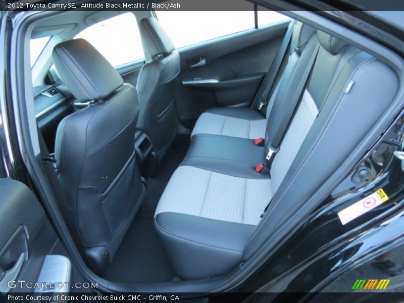 Attitude Black Metallic / Black/Ash 2012 Toyota Camry SE