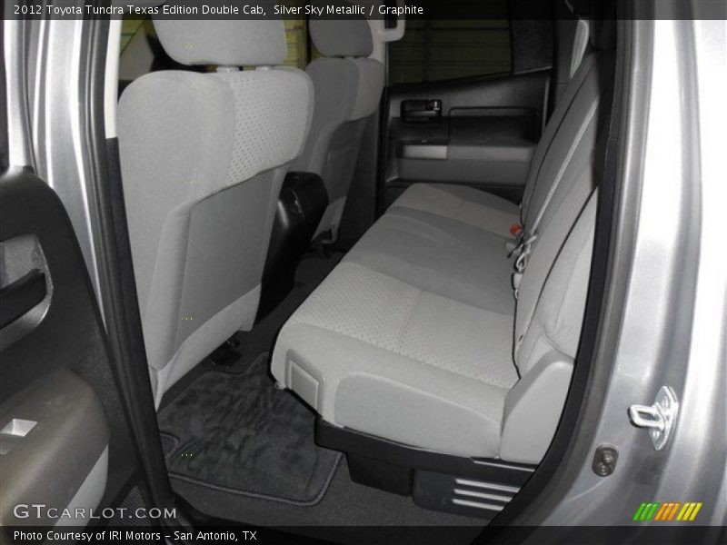 Silver Sky Metallic / Graphite 2012 Toyota Tundra Texas Edition Double Cab