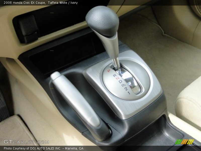 Taffeta White / Ivory 2008 Honda Civic EX Coupe