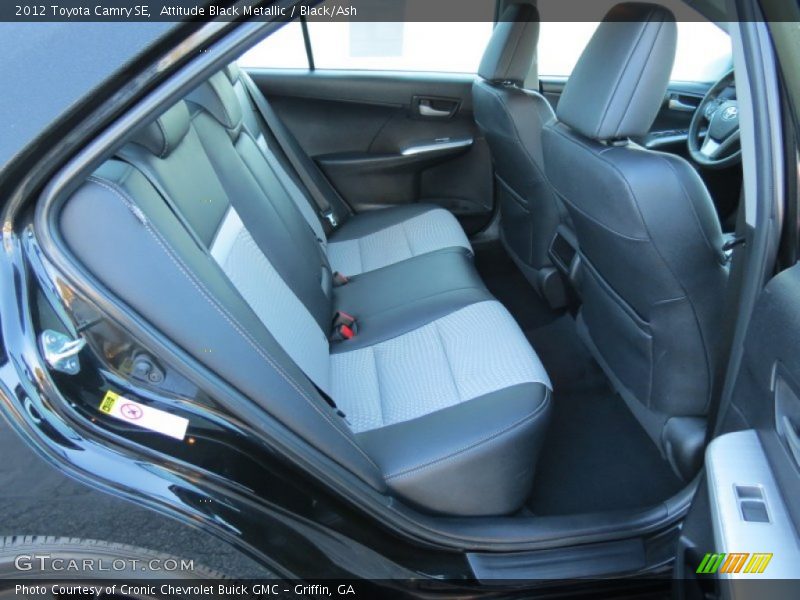Attitude Black Metallic / Black/Ash 2012 Toyota Camry SE
