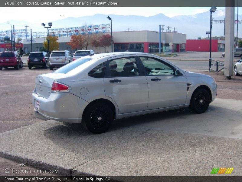 Silver Frost Metallic / Medium Stone 2008 Ford Focus SE Coupe