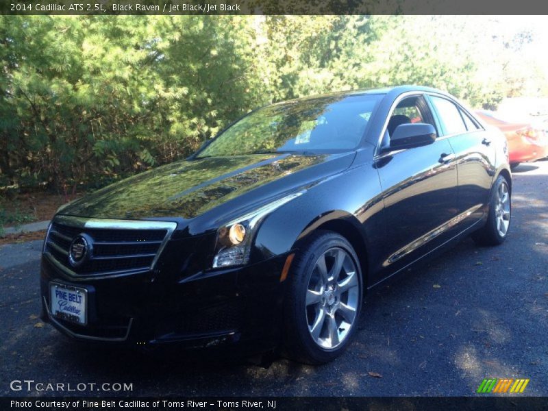 Black Raven / Jet Black/Jet Black 2014 Cadillac ATS 2.5L