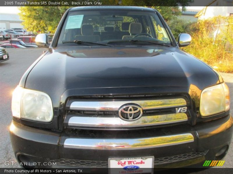 Black / Dark Gray 2005 Toyota Tundra SR5 Double Cab