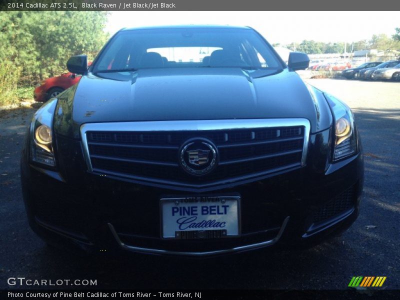 Black Raven / Jet Black/Jet Black 2014 Cadillac ATS 2.5L