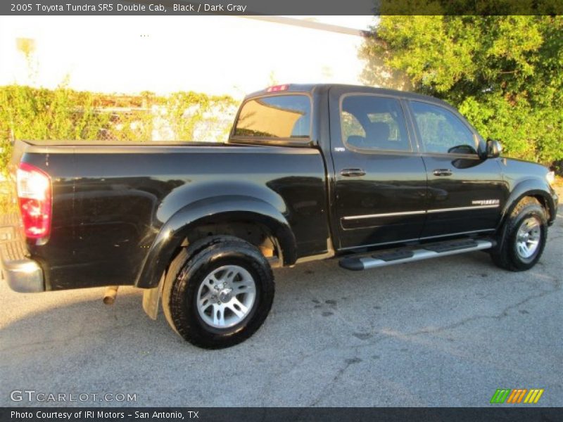 Black / Dark Gray 2005 Toyota Tundra SR5 Double Cab