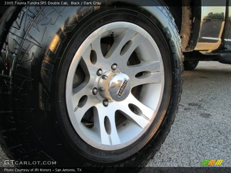Black / Dark Gray 2005 Toyota Tundra SR5 Double Cab