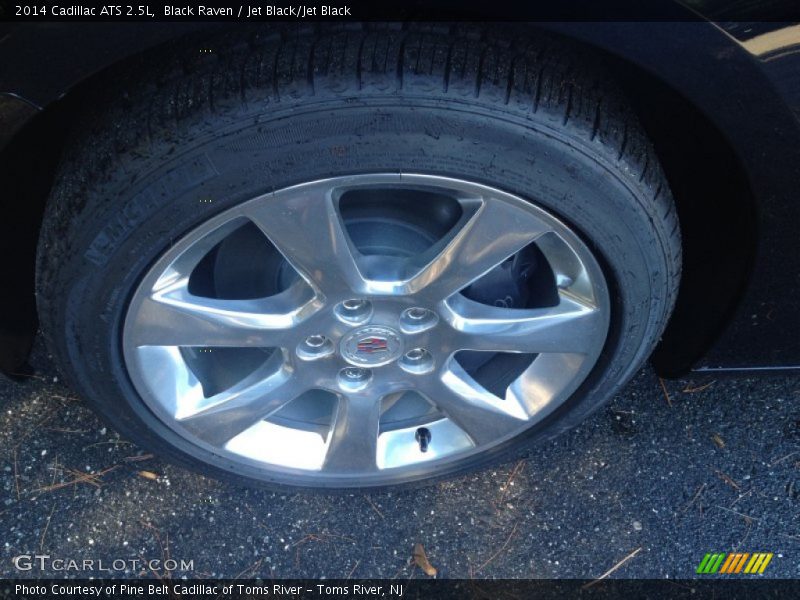 Black Raven / Jet Black/Jet Black 2014 Cadillac ATS 2.5L