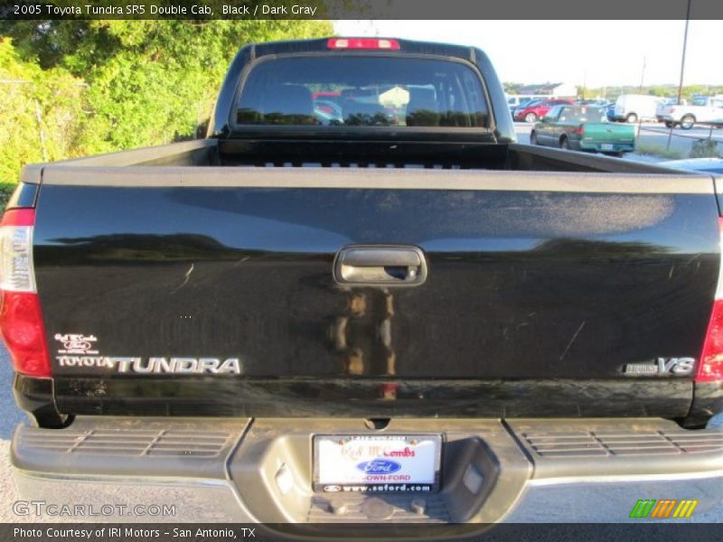 Black / Dark Gray 2005 Toyota Tundra SR5 Double Cab