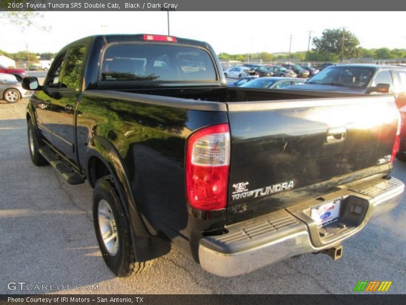 Black / Dark Gray 2005 Toyota Tundra SR5 Double Cab