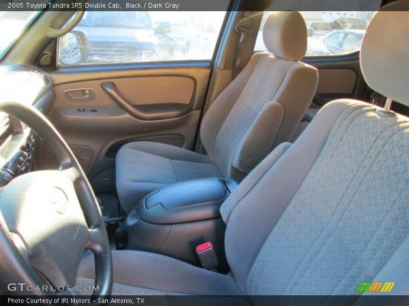 Black / Dark Gray 2005 Toyota Tundra SR5 Double Cab