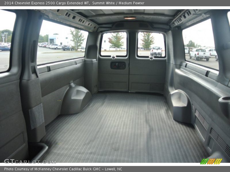 Summit White / Medium Pewter 2014 Chevrolet Express 2500 Cargo Extended WT