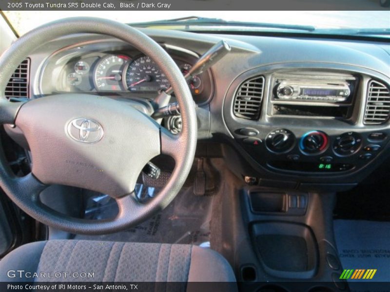 Black / Dark Gray 2005 Toyota Tundra SR5 Double Cab