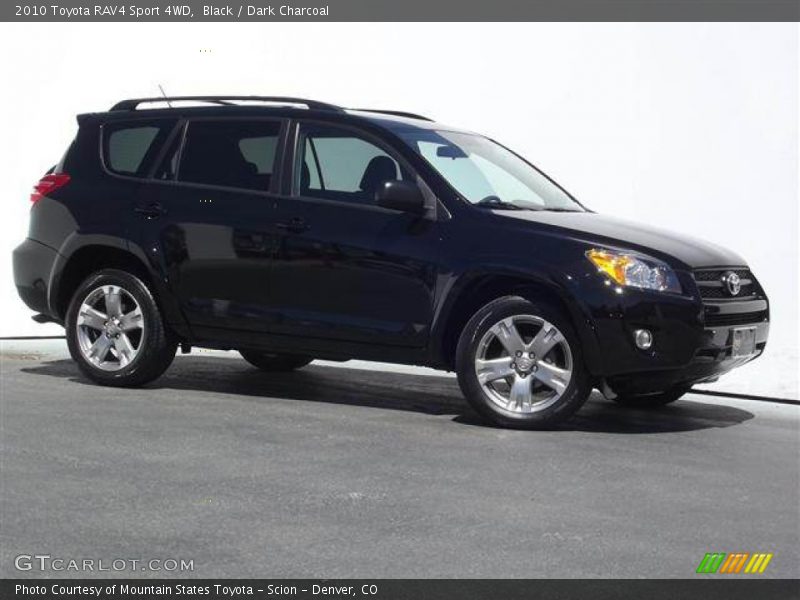 Black / Dark Charcoal 2010 Toyota RAV4 Sport 4WD