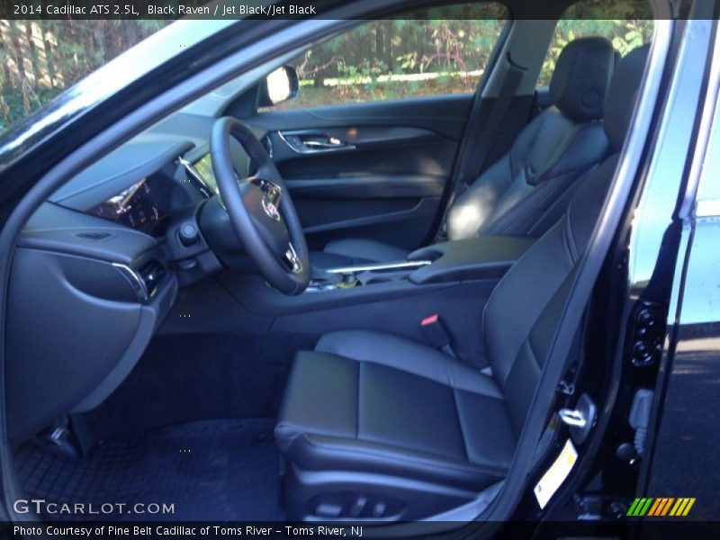Black Raven / Jet Black/Jet Black 2014 Cadillac ATS 2.5L