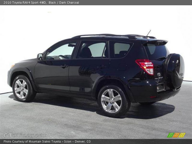 Black / Dark Charcoal 2010 Toyota RAV4 Sport 4WD