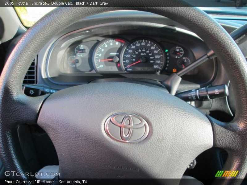 Black / Dark Gray 2005 Toyota Tundra SR5 Double Cab